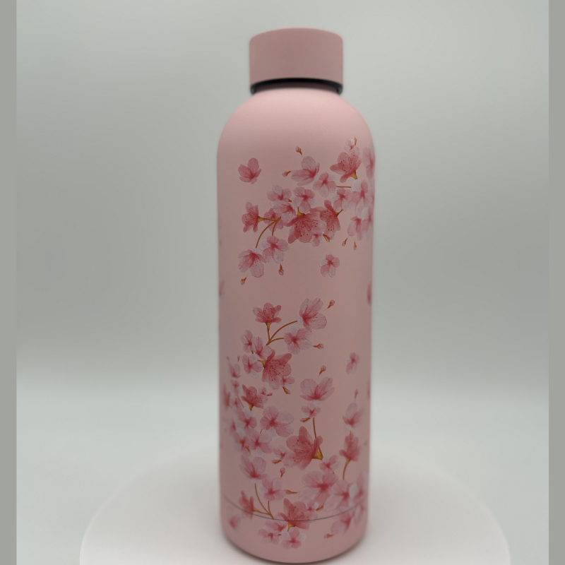 Edelstahlflasche - Kirschblüten 500ml