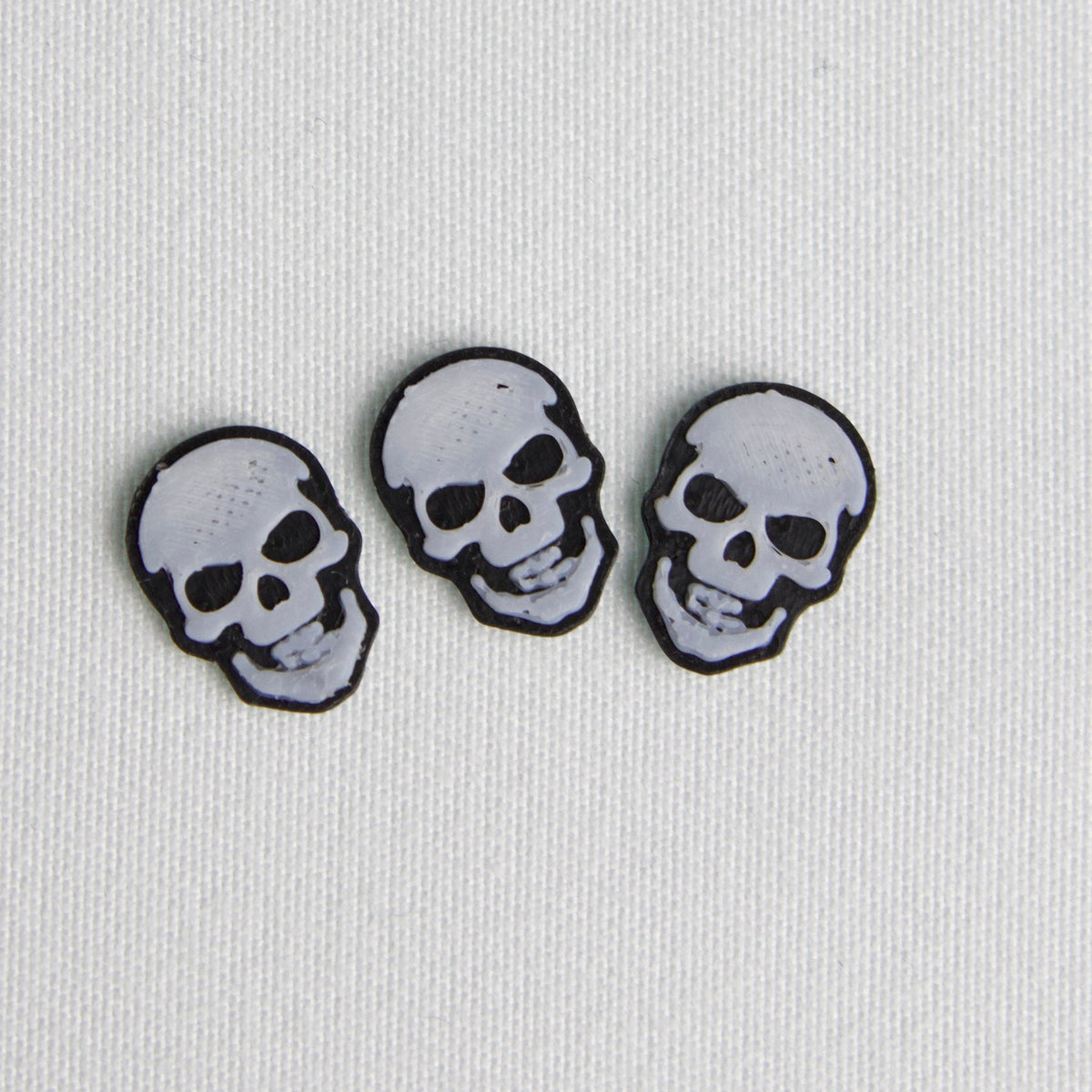 3D Totenkopf - PLA Dekorationselemente - 100 Stk