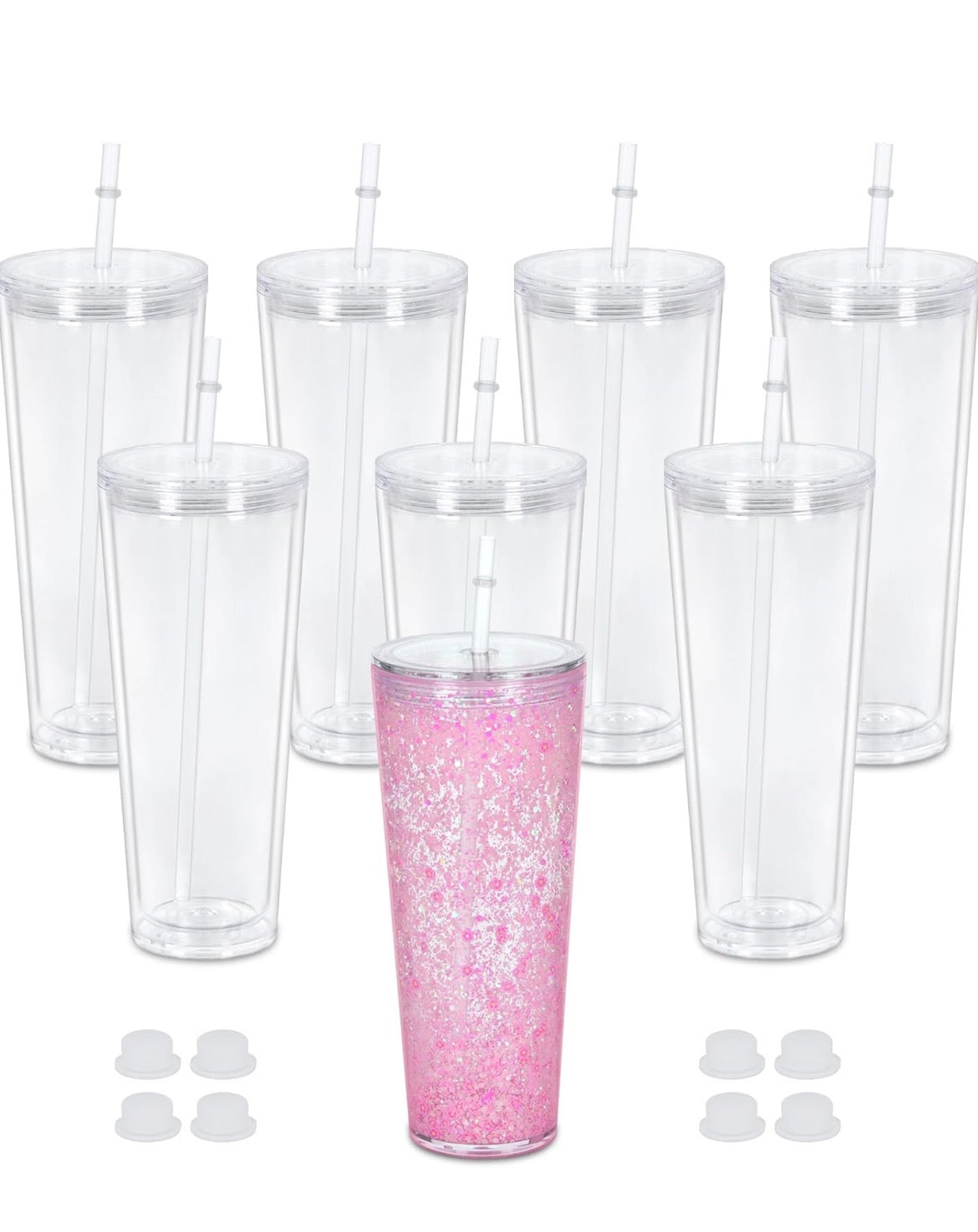 DEIN 700ml / 24oz doppelwandiger Becher