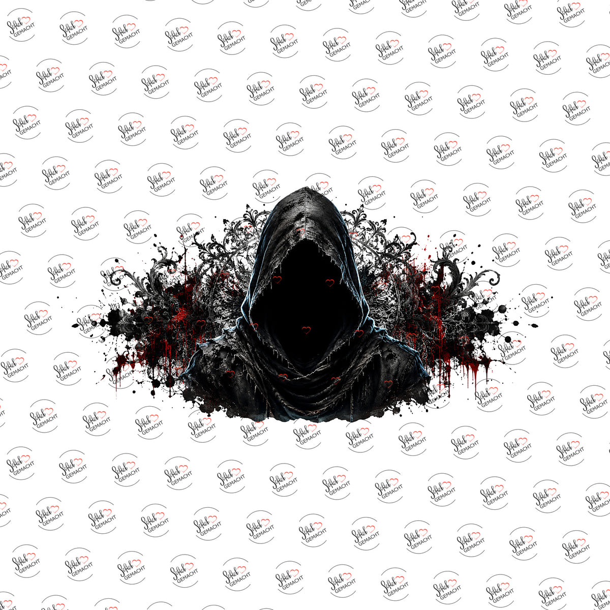 Der Namenlose als Rub-on-Sticker, einzeln