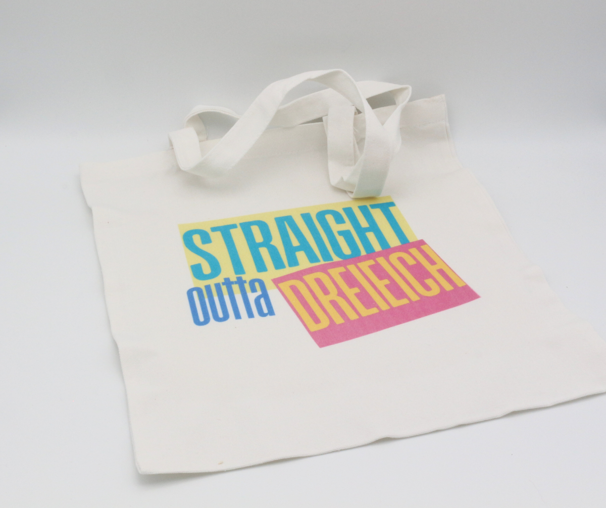 Tote Bag - "Straight outta Dreieich" - Druckfehler