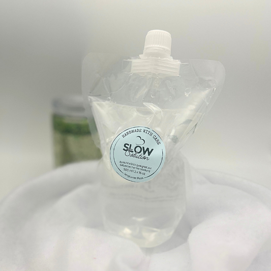 Slow Flow Solution 500ml | fertige Glitzer-Becher Lösung | Glitzerbecher Selbst gestalten | Snowglobetumbler
