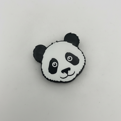 Panda Glitzerbecher Deko Set - 3D - PLA  (3 Topper/ 100 Stk Mini Elemente)