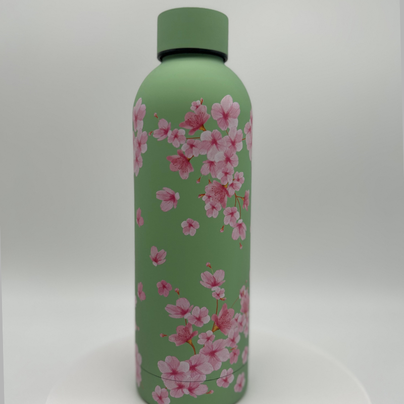 Edelstahlflasche - Kirschblüten 500ml