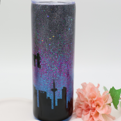 DEIN Thermo Tumbler nach Wunsch mit Deckel und Strohhalm