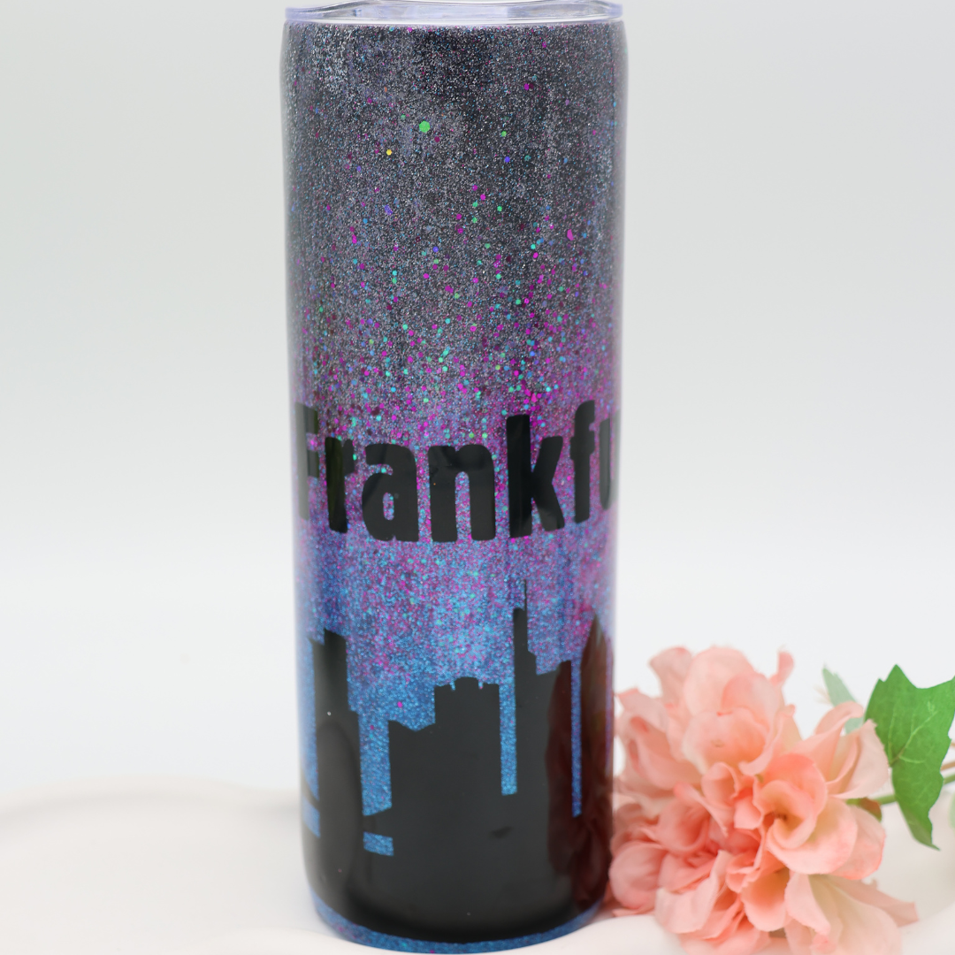 DEIN Thermo Tumbler nach Wunsch mit Deckel und Strohhalm