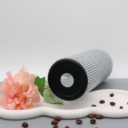 Strassstein Tumbler | silber | Edelstahl Tumbler | Edelstahl Thermobecher