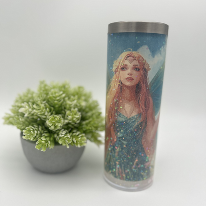 DEIN persönlicher Sublimations Glitzerbecher | personalisierter Becher mit Wunschmotiv und Glitzer