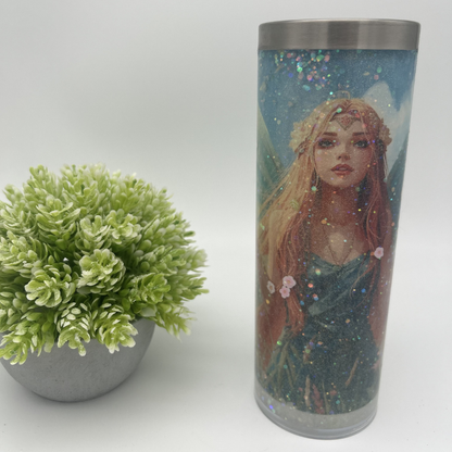 DEIN persönlicher Sublimations Glitzerbecher | personalisierter Becher mit Wunschmotiv und Glitzer