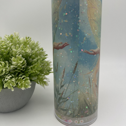 DEIN persönlicher Sublimations Glitzerbecher | personalisierter Becher mit Wunschmotiv und Glitzer