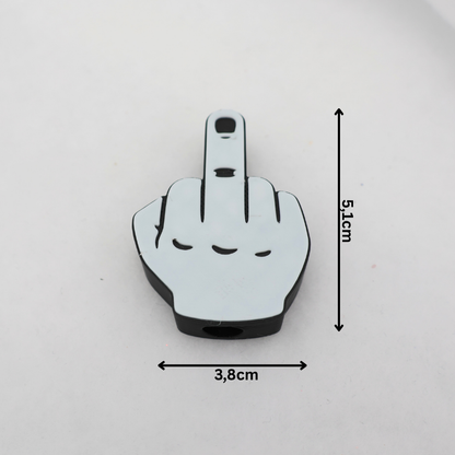 Mittelfinger 3D Topper | Dekoration für Strohhalme | PLA | 8,4 mm Lochdurchmesser | DIY Dekoration | wiederverwendbar