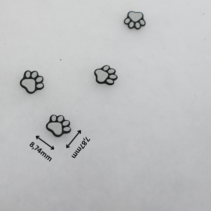 3D Pfote - PLA Dekorationselemente - 100 Stk