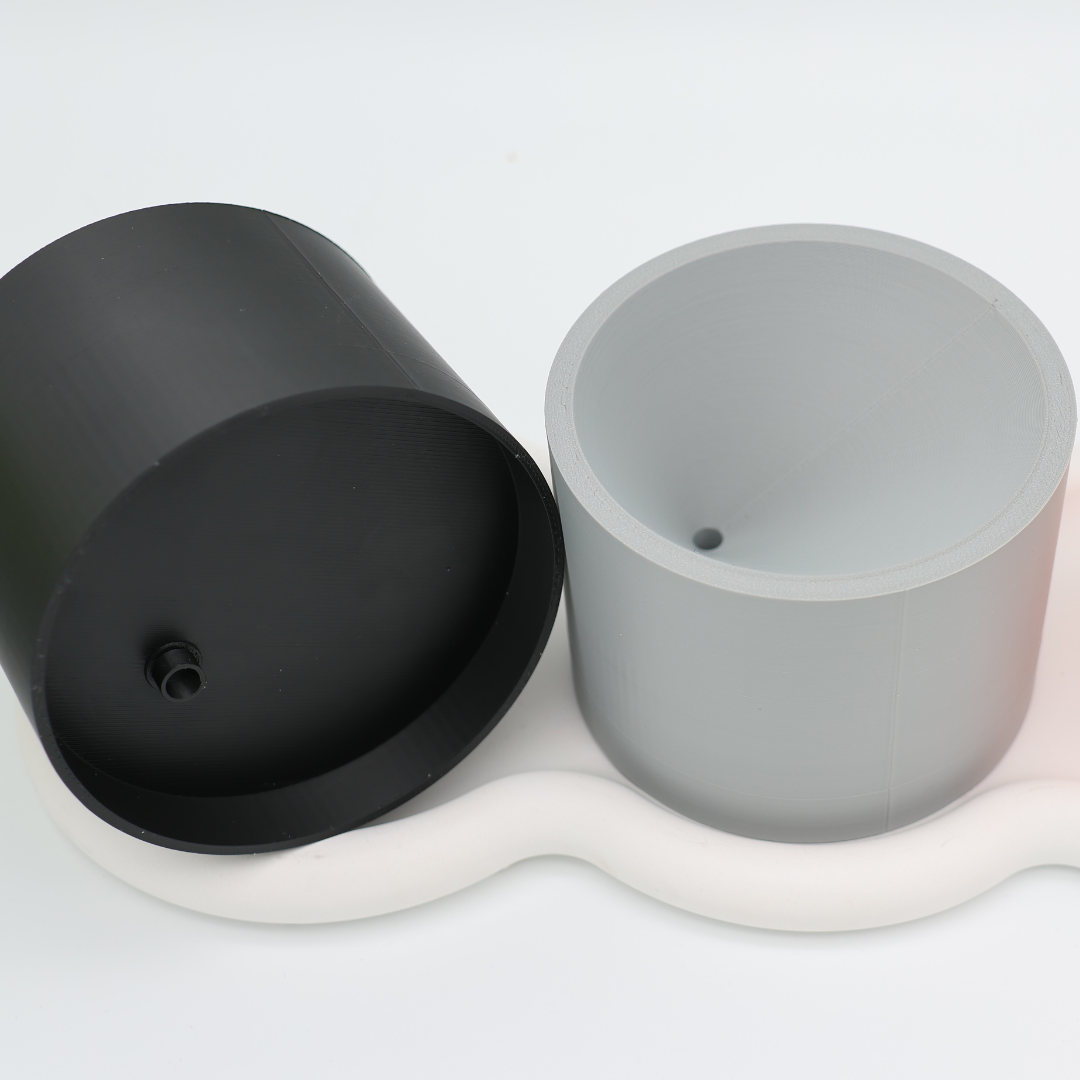 Glitzer Funnel mit Rand | Glitzerrutsche | schwarz