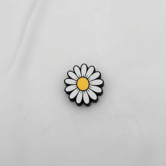 Kamille Blume 3D Topper | Dekoration für Strohhalme | PLA | 8,4 mm Lochdurchmesser | DIY Dekoration | wiederverwendbar
