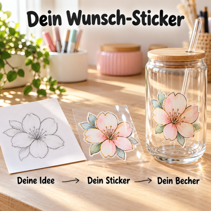 Dein Wunsch-Sticker
