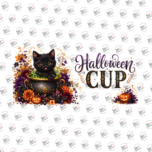 Halloween Cup als Rub-on-Sticker, einzeln