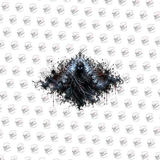 Schattenwesen als Rub-on-Sticker, einzeln