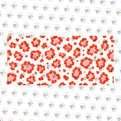 Leo in Orange als Rub-on-Sticker, einzeln