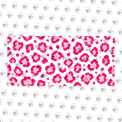 Leo in Pink als Rub-on-Sticker, einzeln