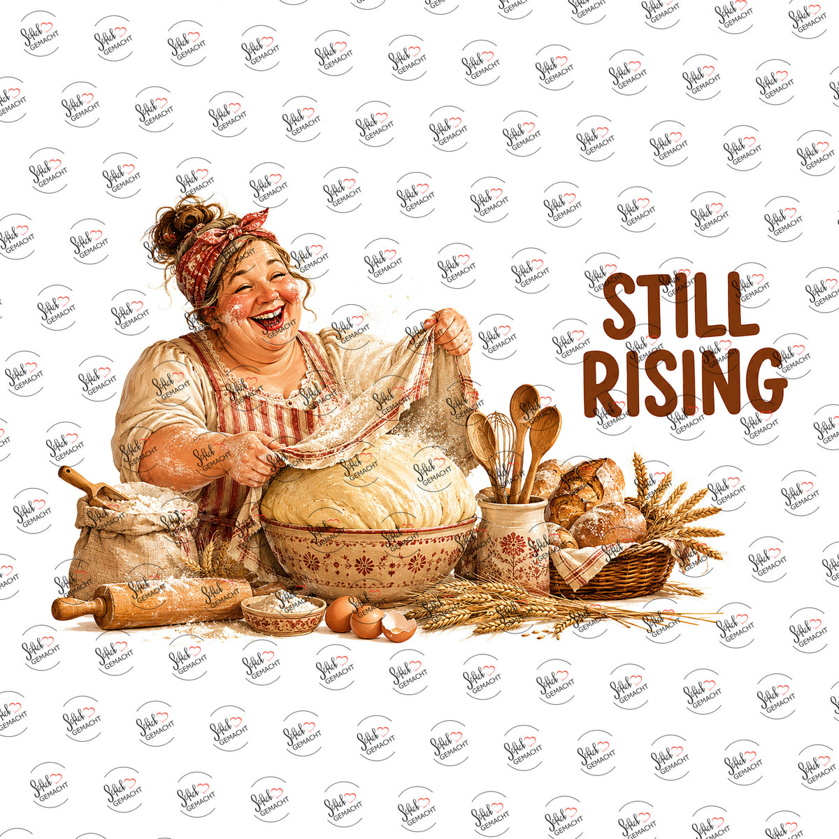 Still Rising als Rub-on-Sticker, einzeln