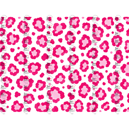 Leo in Pink als UV-DTF Sticker einzeln