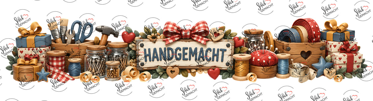 Für dich: Wichtel mit Teddy – Band für unten