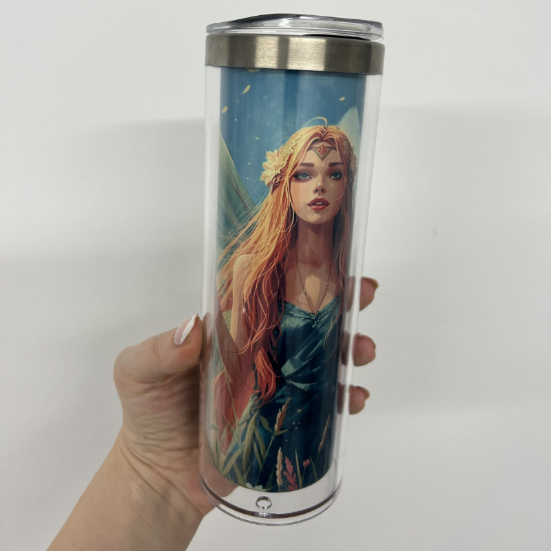 DEIN persönlicher Sublimations Glitzerbecher | personalisierter Becher mit Wunschmotiv und Glitzer